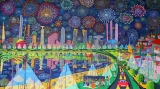 naive art Simple Cat Ideas Autumn Angel Town Beautiful Dog Collage Girl Seaside Fashion Love
