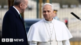 Pope Leo arrives in Turkey on first foreign trip, six months into papacy
