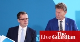 Jenrick says Reform would make long-term benefits claimants clean up high streets – UK politics live | Politics