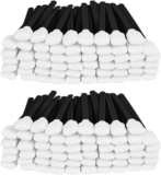 200PCS Square Foam Cleaning Swab Sticks, Foam Tip Cleaning Swabs