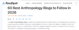 Honored by FeedSpot Reader | Alma Gottlieb