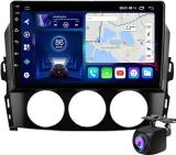 Android 14 2 Din Car Radio Stereo For Ma-zda MX-5 III 3 NC 2008-2015 9 Inch Touchscreen Car Radio Multimedia Video With Bluetooth WiFi GPS FM/RDS Hi-FI SWC+AHD Rear Camera & Mic(Size:NF-3)