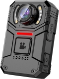 SPIKECAM 4K Body Camera with Audio and Video, 160° Wide Angle, 2″ IPS Screen, Ultra-Slim Bodycam with Sound and Night Vision, Type C, External Storage, Personal Body Worn Camera (128G)
