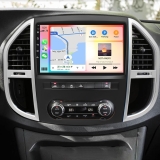 Android 14 Car Stereo for Mercedes-Benz Vito 3 W447 2014-2020 Double Din Car Radio with Wireless CarPlay Android Auto 10 Inch Touch Screen GPS WiFi SWC Bluetooth FM/RDS Backup Camera 2+32G