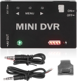 Mini FPV DVR Module, Aluminum Alloy Shell, 32GB Memory Card, RC Audio Recorder Module RC Drone Accessory for FPV Drone, Racing Car