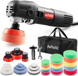 Rotary Car Polisher Buffer Sander Detailing Polish Kit 1/2/3inch Mini Polishing Machine Variable Speed with Polishing Pads for Car Motorcycle Detailing Buffing Sanding Polish Scratch Repairing