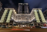 The Colonial Hotel “The Peninsula Hong Kong” With Christmas Lights