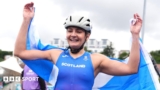 Commonwealth Games 2026: Melanie Woods wins gold in restaged race