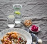 Thai inspired Pomelo Salad with Zesty Spicy Sardines