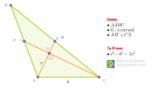 Triangle, Perpendicular Medians, and Squares of Sides