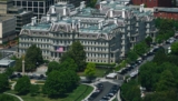 Preservationists ask court to block painting of Eisenhower building