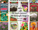 Summer Reading 40% off Back Issues!