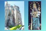The Black Madonna and the Archangel Michael
