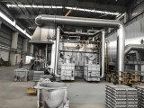 Aluminum melting regenerative combustion system