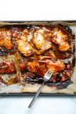30-Minute Baked Balsamic Chicken Thighs