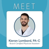 Meet Kieran Lombard, PA-C | Optima Dermatology Scarborough Maine
