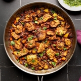 Braised Tofu and Vegetables (1 pan!)