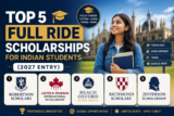 Top 5 Full Ride Scholarships for Indian Students 2027