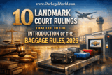 10 Landmark Court Rulings That Led to the Introduction of the Baggage Rules 2026