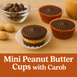 Mini Peanut Butter Cups for Dogs- Copycat Treat