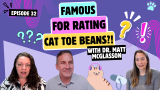 Chatting With Dr. Matt McGlasson About Special Needs Kitties, Social Media Fame, and Rating Cat Toe Beans