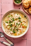 Cozy Chicken Pot Pie Soup (Gluten + Dairy Free)