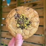 Pistachio Cookies with Chocolate (Gluten Free)