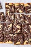 Fudgy Cream Cheese Swirl Brownies