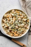 Gluten Free High Protein Dill Pickle Pasta Salad