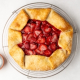 Gluten Free Galette (with strawberry filling)