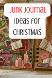Christmas Junk Journal Ideas: Easy Scrapbook Ideas