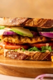 Grilled Chicken Sandwich with Spicy Mayo