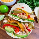 Slow Cooker Chicken Fajitas | Modernmealmakeover.com