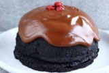 Vegan Chocolate Christmas Pudding (Gluten-Free)