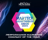 Stream Companies Named 2026 MarTech Breakthrough Award Winner for Best Performance Marketing Company.