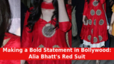 Alia Bhatt’s Red Suit
– Arabic attire