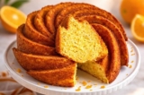 The Ultimate Moist Orange Cake, slice of sunshine.