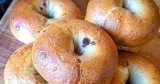 Sourdough Blueberry Bagels #BreadBakers