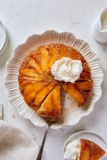 Homemade Fresh Peach Upside Down Cake