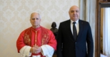 Pope Leo meets Lebanese president, security issues at center of talks