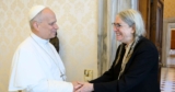 Pope Leo XIV receives Patti Smith at Vatican
