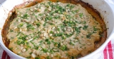 Siniya – Middle Eastern Meat and Tahini Dish