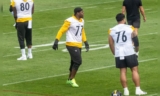 Broderick Jones Is Back Healthy. His Path To Start Remains Distant.