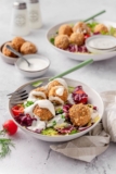 Air Fryer Tuna Meatball Bowl – High-Protein