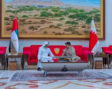 Hamdan Bin Mohammed Witnesses The ‘Bahrain Shield’ Joint Military Exercise