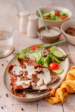 Viral Keto Beef Doner Kebab With Garlic Sauce – High-Protein