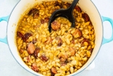 White Beans with Andouille Sausage