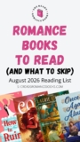 My August 2026 Romance Reads – She Reads Romance Books