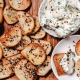 How To Make Everything Bagel Chips
