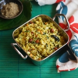 Vetrilai Poondu Sadam | Betel Leaves Garlic Rice
